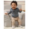 imageFruit of the Loom Cozy Thermal Wrap Booties with NonSkids for Baby Girls Boys UnisexChocolate