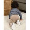 imageFruit of the Loom Cozy Thermal Wrap Booties with NonSkids for Baby Girls Boys UnisexChocolate
