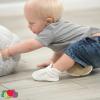 imageFruit of the Loom Cozy Thermal Wrap Booties with NonSkids for Baby Girls Boys UnisexIvory