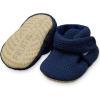 imageFruit of the Loom Cozy Thermal Wrap Booties with NonSkids for Baby Girls Boys UnisexNavy