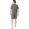 imageFruit of the Loom Mens Broadcloth Short Sleeve Pajama SetGreen