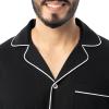 imageFruit of the Loom Mens Jersey Knit Pajama Sleep SetBlack