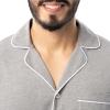 imageFruit of the Loom Mens Jersey Knit Pajama Sleep SetGrey