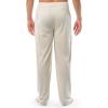 imageFruit of the Loom mens 2pack Sueded Jersey Knit Sleep Pajama PantOatmeal HeatherNatural Plaid