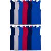 imageFruit of the Loom Mens TagFree Tank AShirt 12 PackAssorted Colors Small