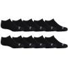 imageFruit Of the Loom Boys 10 Pair Pack Dual Defense Cushioned Comfort SocksBlack