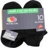 imageFruit Of the Loom Boys 10 Pair Pack Dual Defense Cushioned Comfort SocksBlack