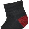 imageFruit Of the Loom Boys 10 Pair Pack Dual Defense Cushioned Comfort SocksBlack Assort