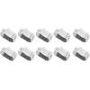 imageFruit Of the Loom Boys 10 Pair Pack Dual Defense Cushioned Comfort SocksWhite