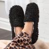 imageFruit of the Loom Womens Berber Loafer  Comfy Memory Foam IndoorOutdoorBlack