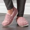 imageFruit of the Loom Womens Berber Loafer  Comfy Memory Foam IndoorOutdoorPink
