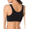 imageFruit of the Loom Womens MultiPack Tank Top Style Sports BraBlack WhiteHeather Grey
