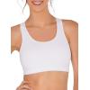 imageFruit of the Loom Womens MultiPack Tank Top Style Sports BraBlue Gem H WblkWhiteBlack H