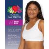 imageFruit of the Loom Womens MultiPack Tank Top Style Sports BraCottage StripesSkipper BlueGrey HeatherWhite