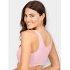 imageFruit of the Loom Womens MultiPack Tank Top Style Sports BraDuskWhiteBlushGrey Heather