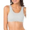 imageFruit of the Loom Womens MultiPack Tank Top Style Sports BraHeather Blue White Heather Grey