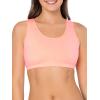 imageFruit of the Loom Womens MultiPack Tank Top Style Sports BraKaleidescopeCharcoal HeatherPunchy PeachWhite