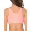 imageFruit of the Loom Womens MultiPack Tank Top Style Sports BraKaleidescopeCharcoalPunchy Peach