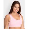 imageFruit of the Loom Womens MultiPack Tank Top Style Sports BraKitty PinkHyacinthGrey HeatherBlack Hue