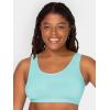 imageFruit of the Loom Womens MultiPack Tank Top Style Sports BraLentilWhiteCharcoalArubaDutch BlueBlack