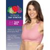 imageFruit of the Loom Womens MultiPack Tank Top Style Sports BraMidnight MeadowLilasGrey HeatherBlack Hue