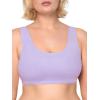 imageFruit of the Loom Womens MultiPack Tank Top Style Sports BraPurpleWhiteLilacGrey