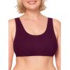 imageFruit of the Loom Womens MultiPack Tank Top Style Sports BraPurpleWhiteLilacGrey