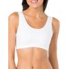 imageFruit of the Loom Womens MultiPack Tank Top Style Sports BraRed Hot White Red