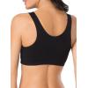 imageFruit of the Loom Womens MultiPack Tank Top Style Sports BraRose Impression PrintWhiteBlue