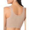 imageFruit of the Loom Womens MultiPack Tank Top Style Sports BraWhiteSandWhite