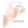 imageFruit of the Loom Womens Seamless WireFree PushUp Bra  Soft Comfortable ampamp SupportiveBlack HueCharcoal Heather 2pack