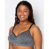 imageFruit of the Loom Womens Seamless WireFree PushUp Bra  Soft Comfortable ampamp SupportiveBlack HueCharcoal Heather 2pack