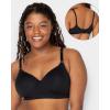 imageFruit of the Loom Womens Seamless WireFree PushUp Bra  Soft Comfortable ampamp SupportiveBlack HueCharcoal Heather 2pack