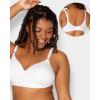imageFruit of the Loom Womens Seamless WireFree PushUp Bra  Soft Comfortable ampamp SupportiveBlack HueWhite 2pack