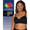 imageFruit of the Loom Womens Seamless WireFree PushUp Bra  Soft Comfortable ampamp SupportiveDeja BlueGrey Heather