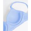 imageFruit of the Loom Womens Seamless WireFree PushUp Bra  Soft Comfortable ampamp SupportiveDeja BlueGrey Heather