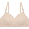 imageFruit of the Loom Womens Seamless WireFree PushUp Bra  Soft Comfortable ampamp SupportiveIn the Buff