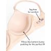 imageFruit of the Loom Womens Seamless WireFree PushUp Bra  Soft Comfortable ampamp SupportiveIn the Buff