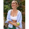 imageFruit of The Loom Womens Spaghetti Strap Cotton Pullover Sports Bra Value PackDancing RosebudsLilasWhiteCharcoal