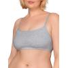 imageFruit of The Loom Womens Spaghetti Strap Cotton Pullover Sports Bra Value PackPurpleWhiteLilacGrey