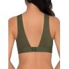 imageFruit of the Loom Womens 2Pack Full Coverage Wireless Cotton BraSoft ampamp Everyday ComfortDesert DuskOlive Night