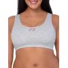 imageFruit of the Loom Womens MultiPack Tank Top Style Sports BraGreyRed BuffaloBlackWhite