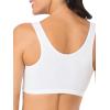 imageFruit of the Loom Womens MultiPack Tank Top Style Sports BraHeather Grey With BlackWhiteBlack