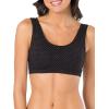 imageFruit of the Loom Womens MultiPack Tank Top Style Sports BraHeather Grey With BlackWhiteBlack