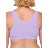 imageFruit of the Loom Womens MultiPack Tank Top Style Sports BraLilac WhisperWhiteGrey Heather