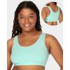 imageFruit of the Loom Womens MultiPack Tank Top Style Sports BraMint ChipWhiteGrey Heather