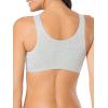 imageFruit of the Loom Womens MultiPack Tank Top Style Sports BraMint ChipWhiteGrey Heather