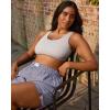 imageFruit of the Loom Womens MultiPack Tank Top Style Sports BraMint ChipWhiteGrey Heather