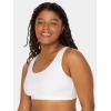 imageFruit of the Loom Womens MultiPack Tank Top Style Sports BraWhiteWhiteWhite