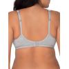 imageFruit of the Loom Womens Unlined Underwire BraCotton ampamp Spandex Blend for Natural Shape and FlexibilityBittersweet PinkWhtGrey Hthr